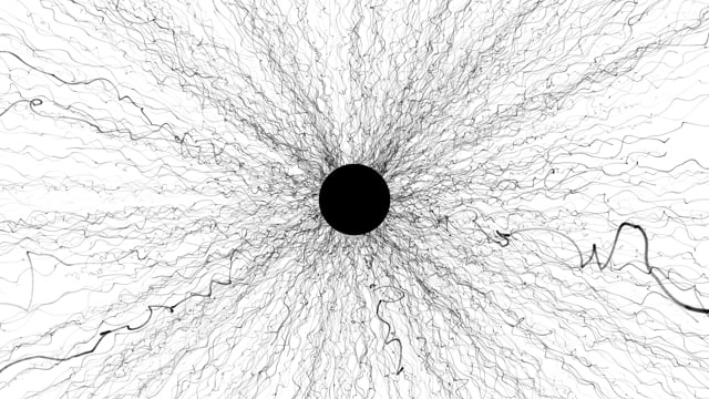 墨水, 抽象, 黑色的, 白色的, 黑洞, 有创造力的