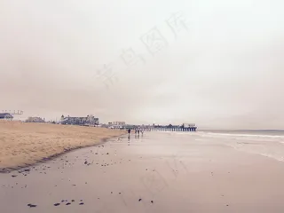 海边沙滩风景图片真实