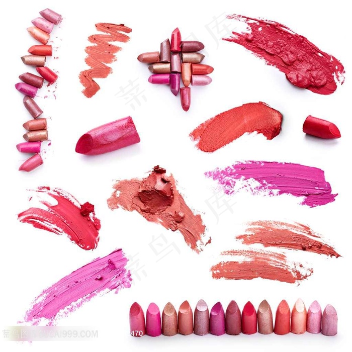 唇彩品种展示素材