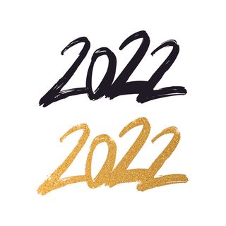 设计 2022 数字 新年 素材