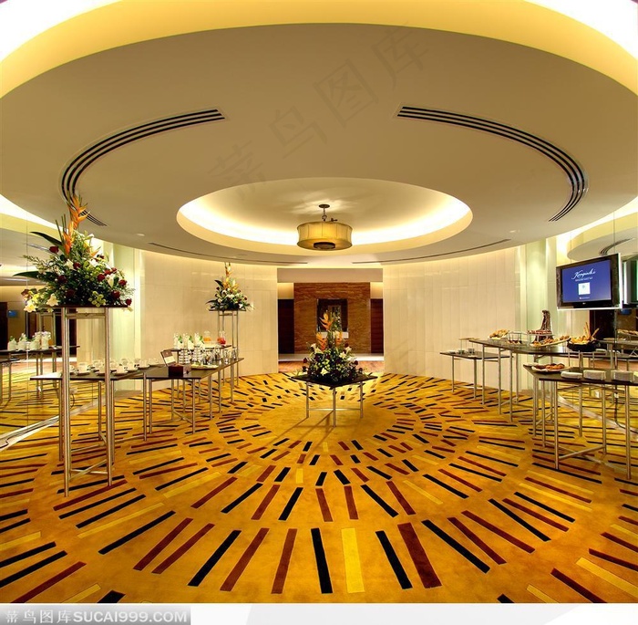 五星级豪华酒店大堂