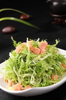 苦菊拌三文鱼 (1) 苦菊拌三文鱼 (1)