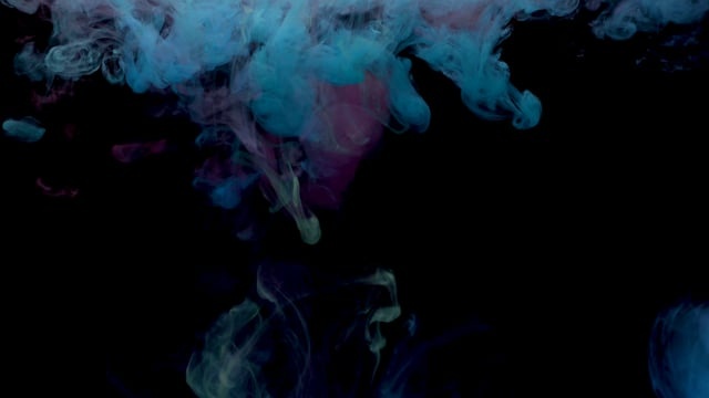 墨水, 画, 那, 水族馆, 抽象的, 组织, 背景, 颜色