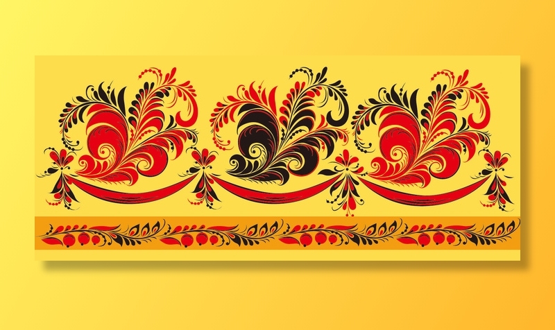 中式传统花朵纹样