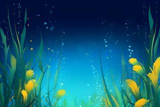 蓝色夜晚简约背景