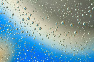 高清灰色水珠背景图片