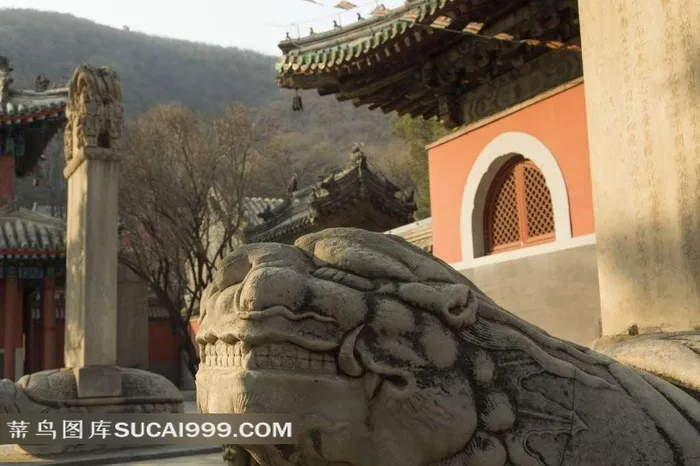 戒台寺石碑建筑庙宇