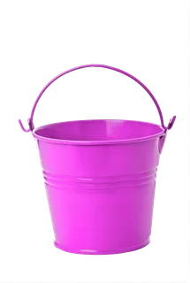 油漆桶品红色免抠图