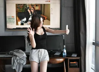 摄影图片人物美女模特照片