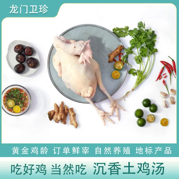 淡蓝简约风鸡汤主图psd模版下载