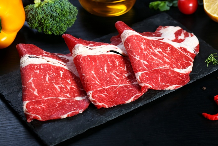 火锅菜品配菜牛肉丝肥牛卷牛肉卷涮牛肉