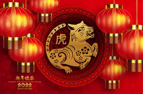 虎年图案创意AI矢量素材 虎年图案创意AI矢量素材