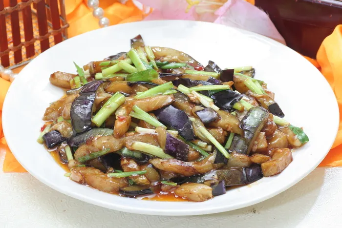 香葱烧茄子 14元 (1)