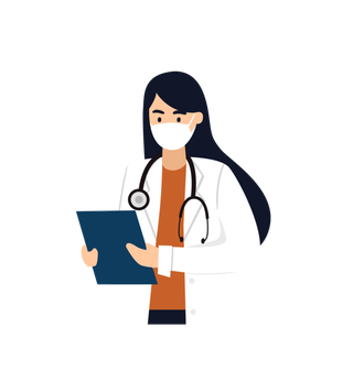 最美天使护士女医生插图