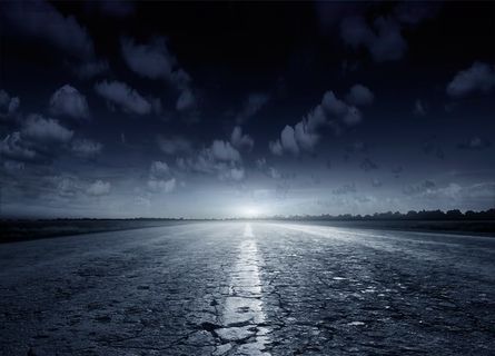 阴暗的乌云景色高清图片