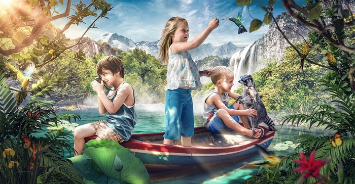 小孩的欢乐童年