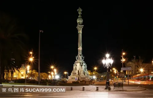 巴塞罗那哥伦布纪念碑图片