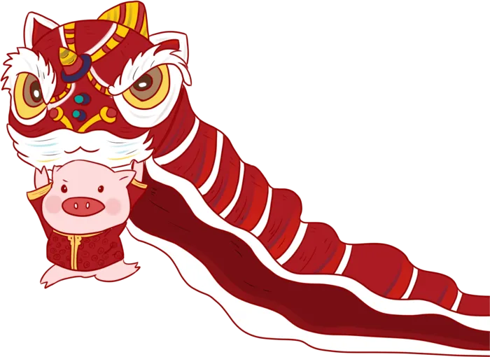 中国新年灯笼兔年免抠