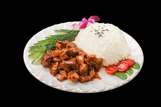 菌香排骨A餐饮快餐盖浇饭产品成品高清大图免扣