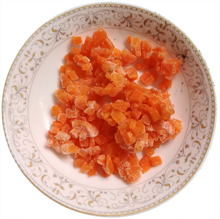 冰冻胡萝卜碎末炒饭配菜免抠摄影实拍实物元素素材