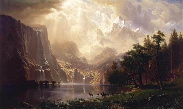 唯美山水风景图片