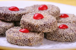 细沙黄金饼-华谊楼