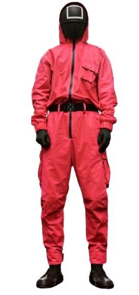 PNG乌贼游戏警卫服免抠(271x574)