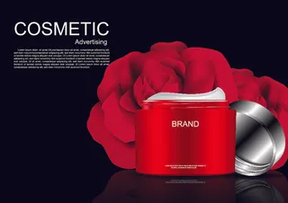 设计化妆品样品素材