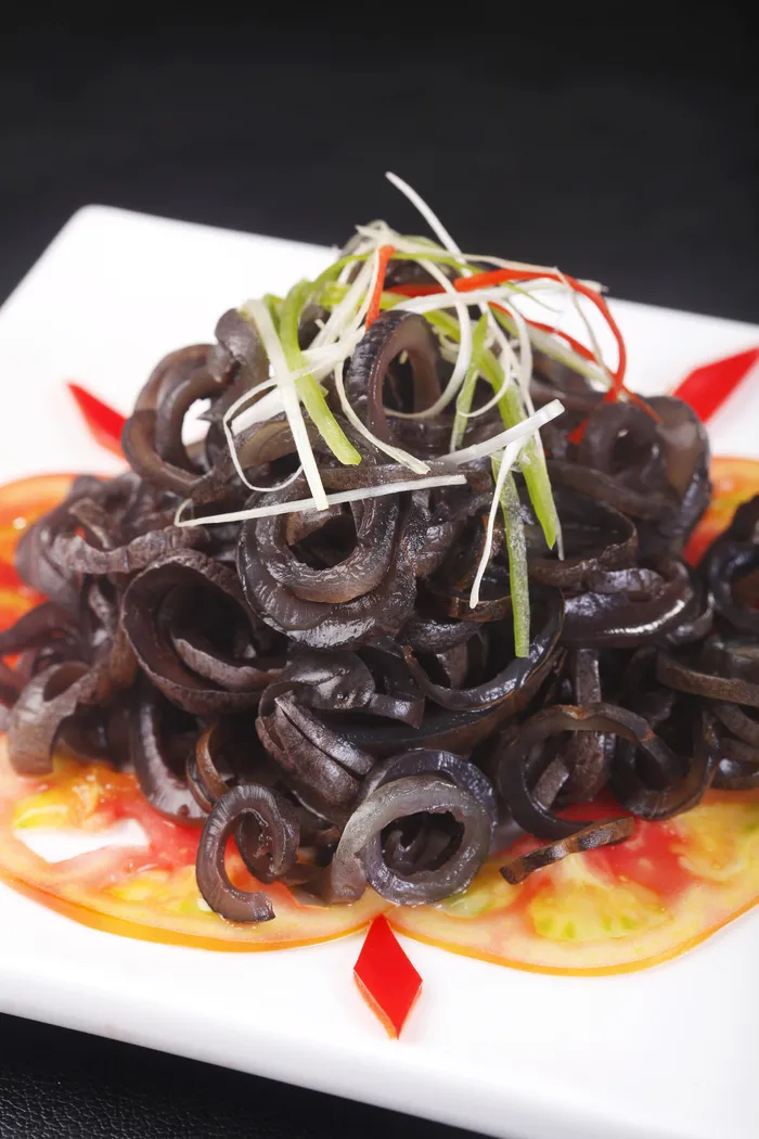 清拌海参丝2 清拌海参丝2