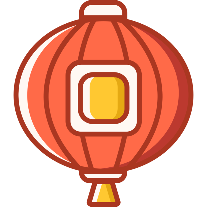 灯笼简笔画