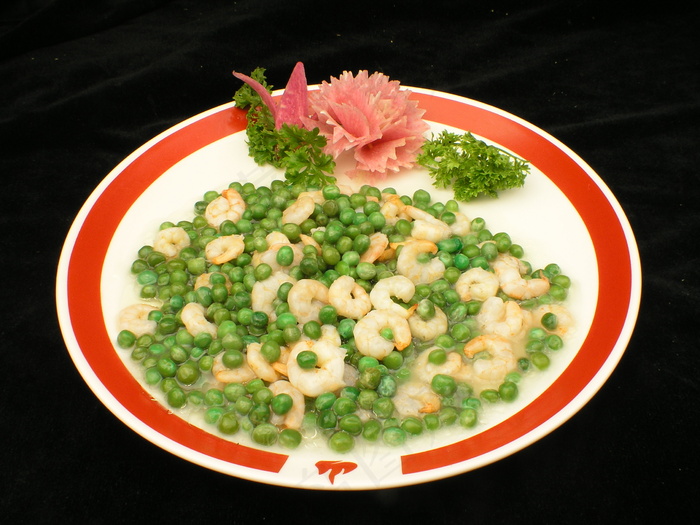 0970青豆烩虾仁