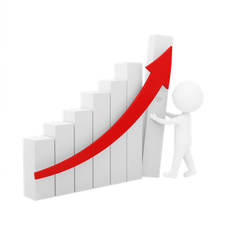 3D商务小人合作火柴人办公白领团队小黑人元素PNG设计素材模板