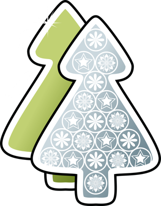 圣诞节平安夜圣诞树免扣素材圣诞元素