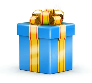 精致蓝色礼品盒