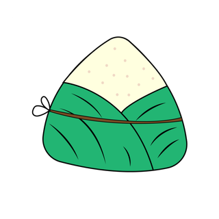 端午节粽子面壁思过免扣元素