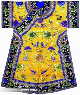 蝴蝶吉祥花纹传统新娘服饰 蝴蝶吉祥花纹传统新娘服饰
