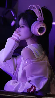 电竞女神/赛博朋克风