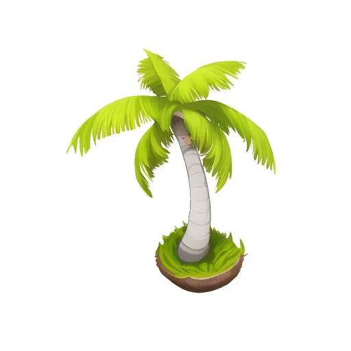 椰树棕榈树免抠(2048x2048)