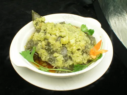 粤菜1393酱椒蒸甲鱼dg 粤菜1393酱椒蒸甲鱼dg