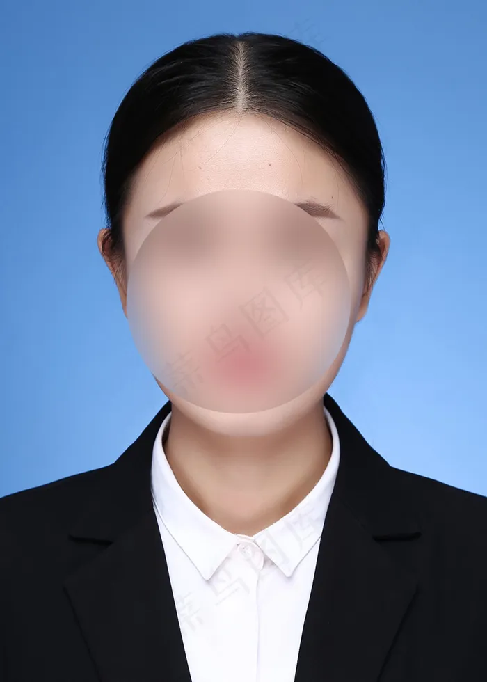 西装模板  女生西装 寸照模板 西装 证件照 西服 免抠psd模版下载