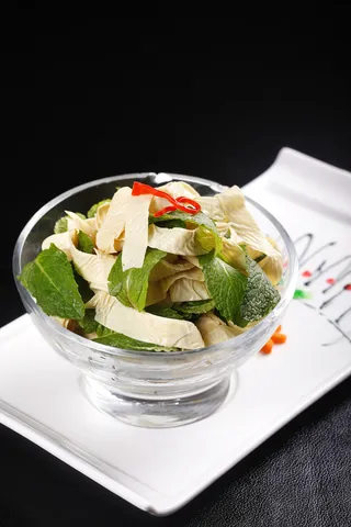 十香菜拌豆筋 (9)