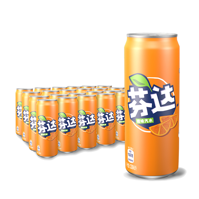 芬达7超市商品白底图免抠实物摄影png格式图片透明底