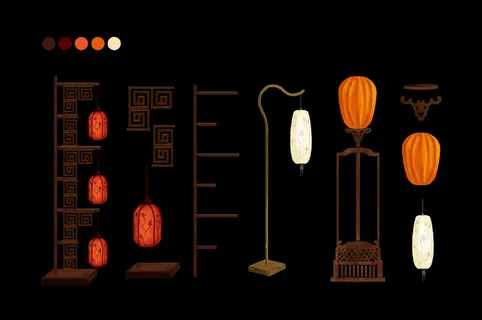 中式古风传统婚礼道具