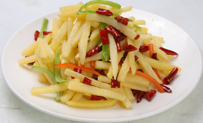 干煸土豆条8元