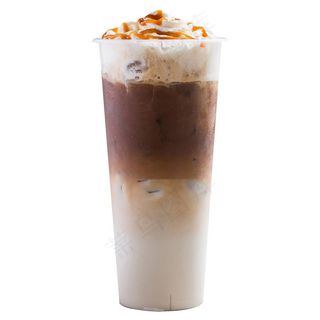 奶茶冷饮图片-鲜奶可可冰淇淋（免抠图）