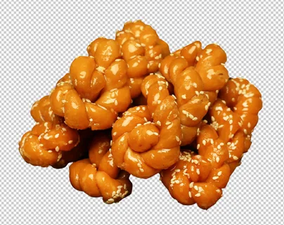 手工麻花免扣素材