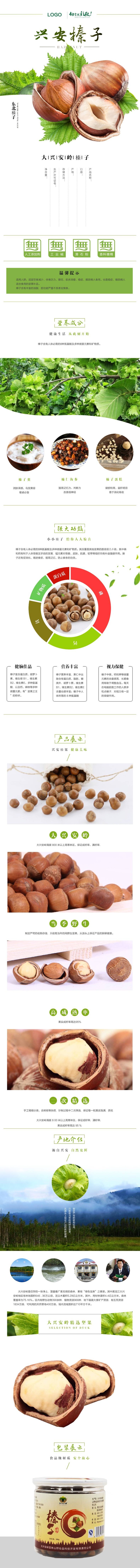 淘宝天猫电商坚果店铺详情页