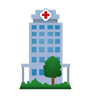 最美天使护士节护士医院大楼免抠png图片