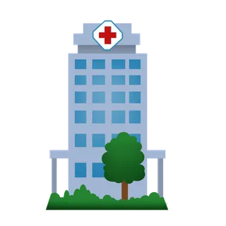 最美天使护士节护士医院大楼免抠png图片