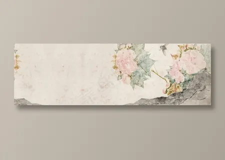 中国风水墨banner海报背景 中国风水墨banner海报背景